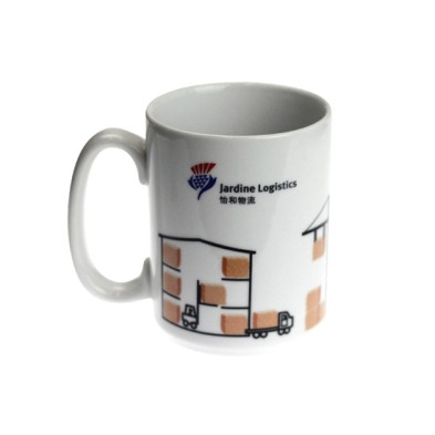 Advertising ceramic Mug - Jardine Logistics